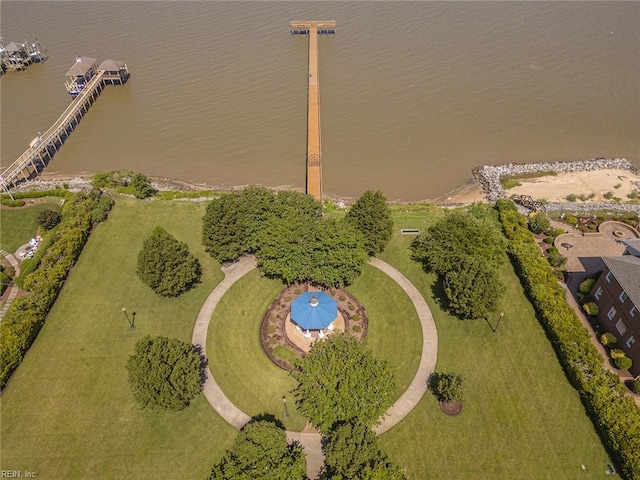 3033 N James Dr, Suffolk, VA 23435 - drone / aerial view of a nearby body of water