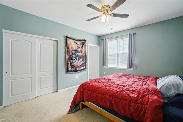 924 Southmoor Dr Unit 204, Virginia Beach, VA 23455 - bedroom featuring carpet and a ceiling fan