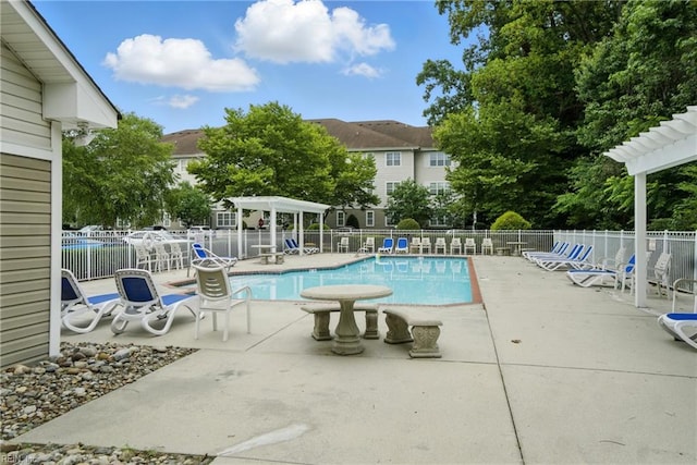 924 Southmoor Dr Unit 204, Virginia Beach, VA 23455 - community pool featuring a pergola and a patio area
