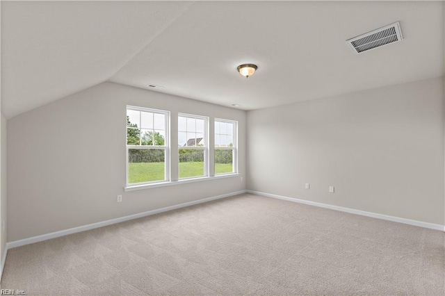 1015 Hillpoint Rd, Suffolk, VA 23434 - additional living space featuring carpet flooring and vaulted ceiling