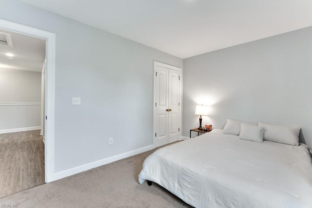 1332 Fishermans Rd, Norfolk, VA 23503 - carpeted bedroom featuring baseboards and a closet