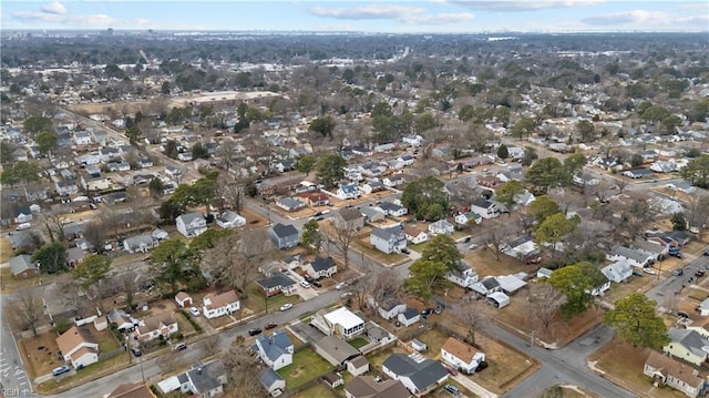 2320 Early St, Norfolk, VA 23513 - aerial overview of property's location with nearby suburban area