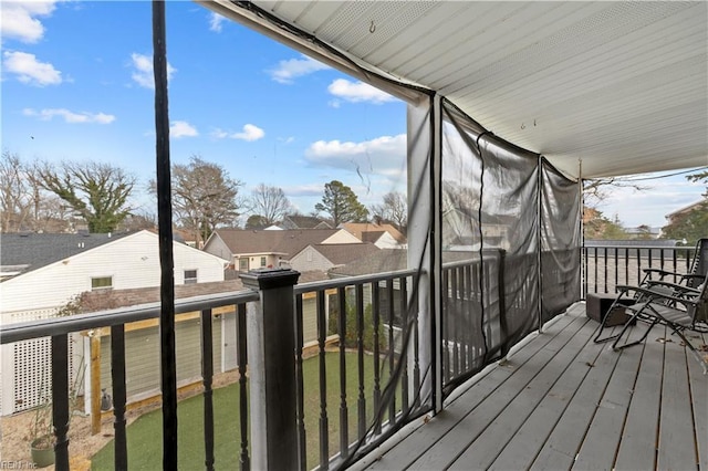 2320 Early St, Norfolk, VA 23513 - view of wooden terrace