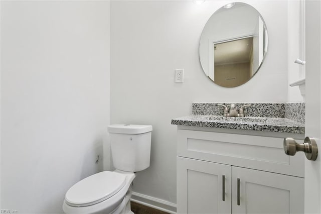 433 Queens Creek Rd, Williamsburg, VA 23185 - half bathroom with vanity and toilet