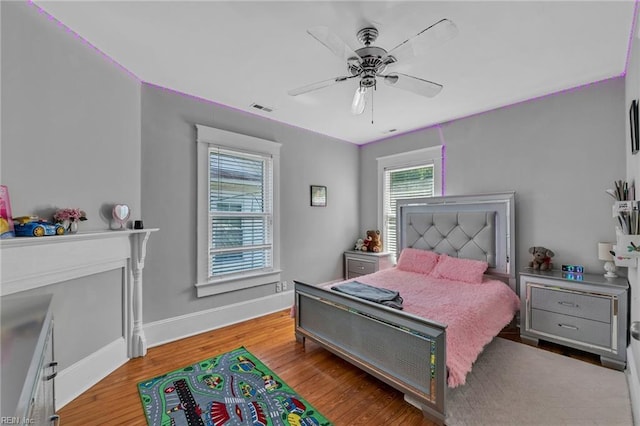118 Saint James Ave, Suffolk, VA 23434 - bedroom with wood finished floors and ceiling fan