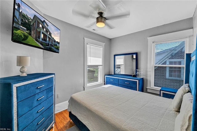 118 Saint James Ave, Suffolk, VA 23434 - bedroom with wood finished floors and ceiling fan