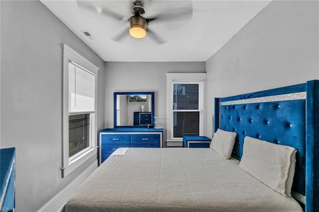 118 Saint James Ave, Suffolk, VA 23434 - bedroom with a ceiling fan and baseboards