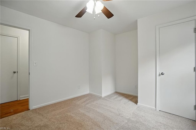 1207 Hazel Ave, Chesapeake, VA 23325 - unfurnished bedroom featuring carpet and ceiling fan