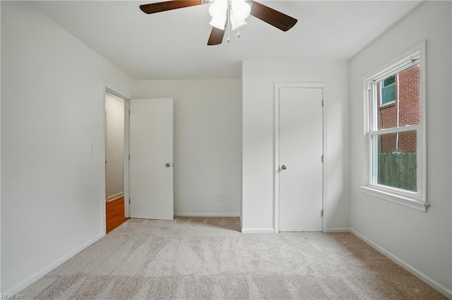 1207 Hazel Ave, Chesapeake, VA 23325 - unfurnished bedroom with carpet and ceiling fan