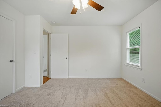 1207 Hazel Ave, Chesapeake, VA 23325 - unfurnished bedroom featuring carpet and ceiling fan