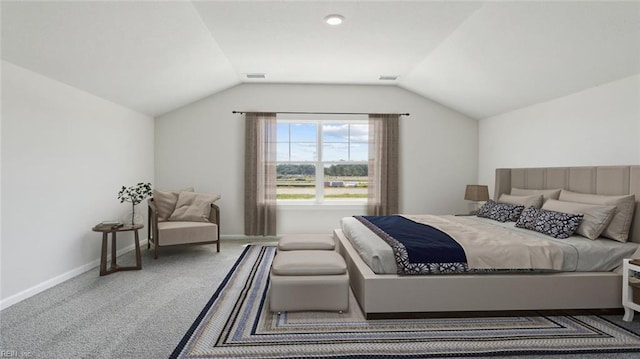2017 Munro Ln, Chesapeake, VA 23322 - bedroom featuring vaulted ceiling and carpet flooring