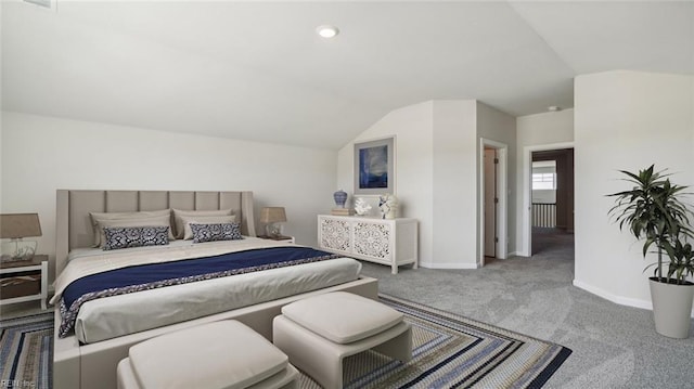 2017 Munro Ln, Chesapeake, VA 23322 - carpeted bedroom featuring baseboards and vaulted ceiling