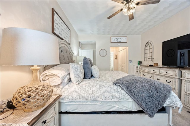 6729 Hampton Roads Pkwy Unit D, Suffolk, VA 23435 - bedroom featuring light colored carpet and a ceiling fan