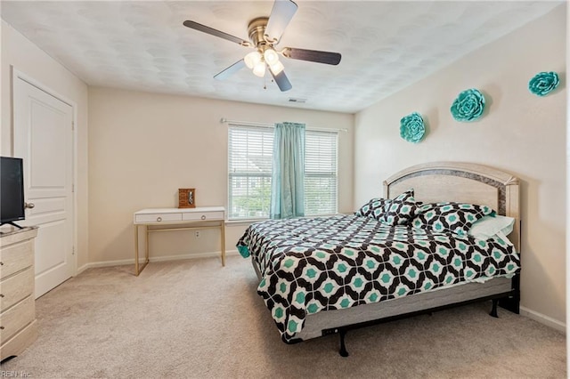 6729 Hampton Roads Pkwy Unit D, Suffolk, VA 23435 - bedroom with light carpet and ceiling fan