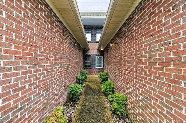 106 Genoa Dr, Hampton, VA 23664 - doorway to property with brick siding