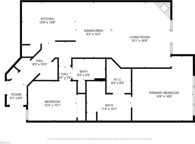 106 Genoa Dr, Hampton, VA 23664 - view of property floor plan