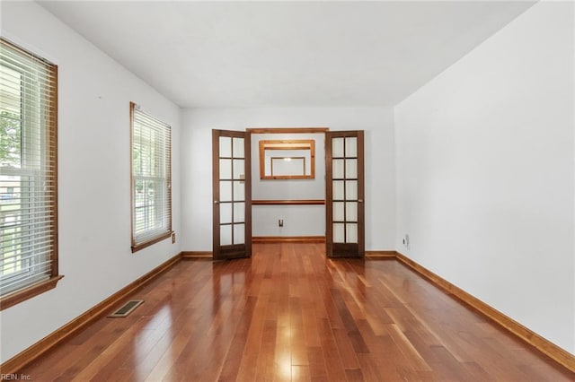 3419 Filly Run, Chesapeake, VA 23323 - unfurnished room with wood finished floors and french doors