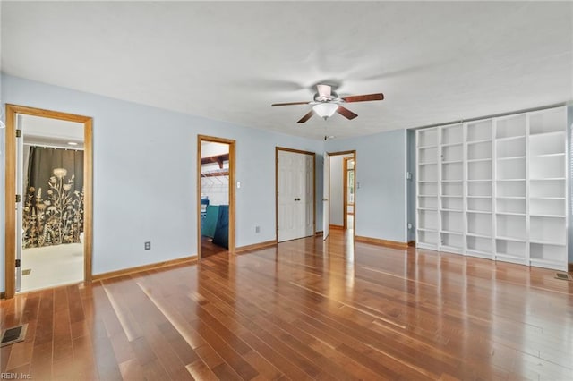 3419 Filly Run, Chesapeake, VA 23323 - unfurnished bedroom featuring wood finished floors and a ceiling fan