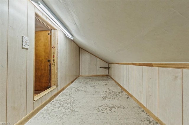 3419 Filly Run, Chesapeake, VA 23323 - additional living space with vaulted ceiling and wood walls