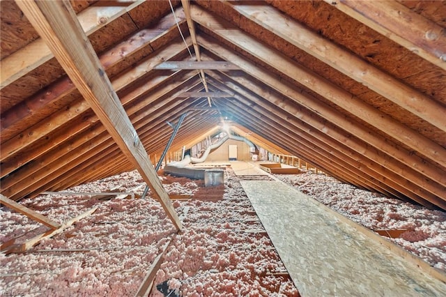 3419 Filly Run, Chesapeake, VA 23323 - view of unfinished attic