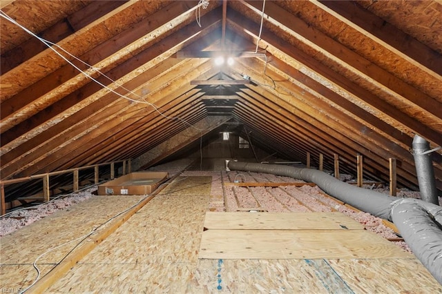 3419 Filly Run, Chesapeake, VA 23323 - view of unfinished attic