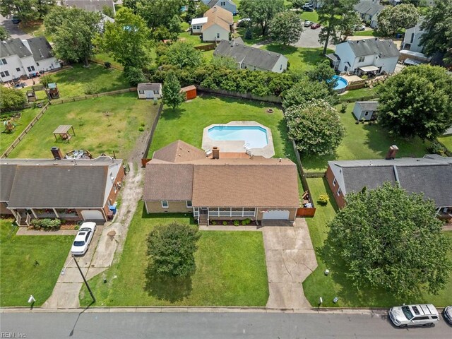 3419 Filly Run, Chesapeake, VA 23323 - view of property location featuring nearby suburban area and a pool area