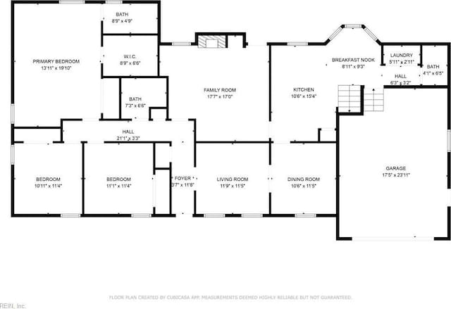 3419 Filly Run, Chesapeake, VA 23323 - view of home floor plan