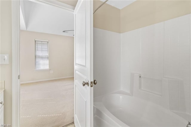 1439 Otterbourne Cir, Chesapeake, VA 23320 - full bathroom featuring washtub / shower combination and vanity