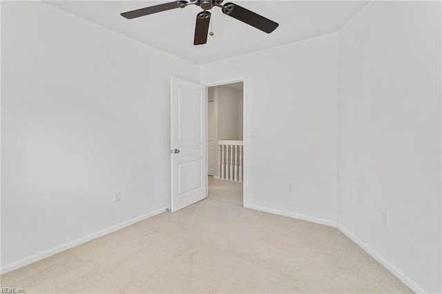 1439 Otterbourne Cir, Chesapeake, VA 23320 - empty room featuring a ceiling fan and light colored carpet