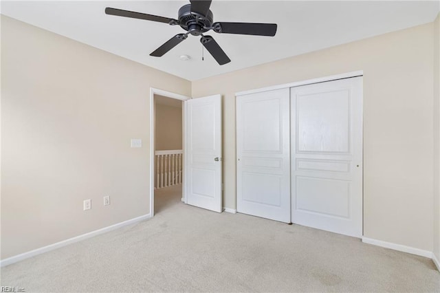 1439 Otterbourne Cir, Chesapeake, VA 23320 - unfurnished bedroom with carpet, a closet, and a ceiling fan