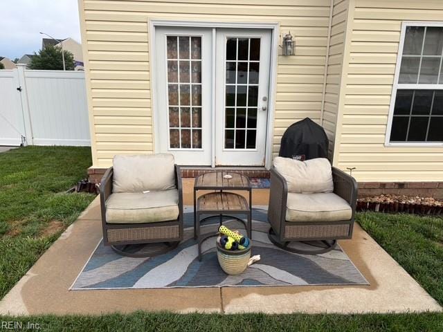 11361 Lena Rose St, Windsor, VA 23487 - view of patio featuring a gate
