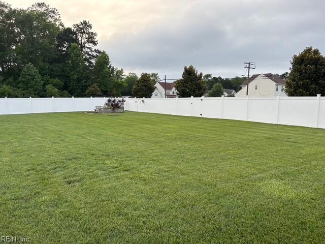 11361 Lena Rose St, Windsor, VA 23487 - view of fenced backyard
