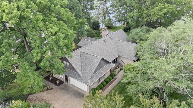 525 Pagan Rd, Smithfield, VA 23430 - aerial view of property and surrounding area with a tree filled landscape