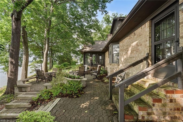525 Pagan Rd, Smithfield, VA 23430 - view of patio / terrace with outdoor dining space