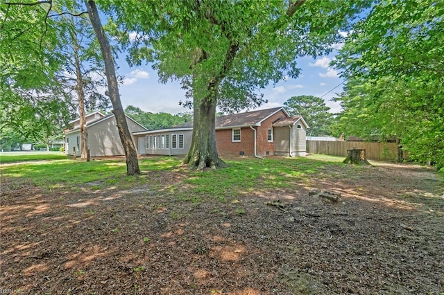 2655 Village Ave, Chesapeake, VA 23323 - rear view of property featuring brick siding