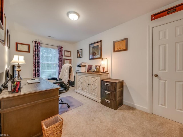 405 Oaktree Rd, Williamsburg, VA 23188 - carpeted home office with baseboards