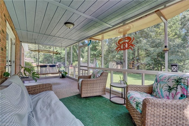 2816 Ashwood Dr, Chesapeake, VA 23321 - view of sunroom