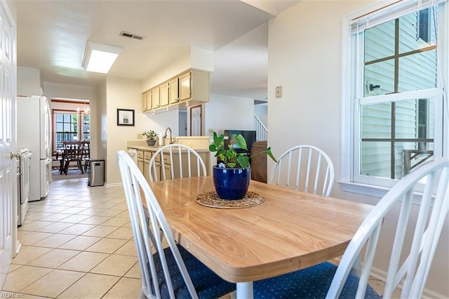 13 Fawn Cir, Hampton, VA 23666 - dining room featuring light tile patterned floors
