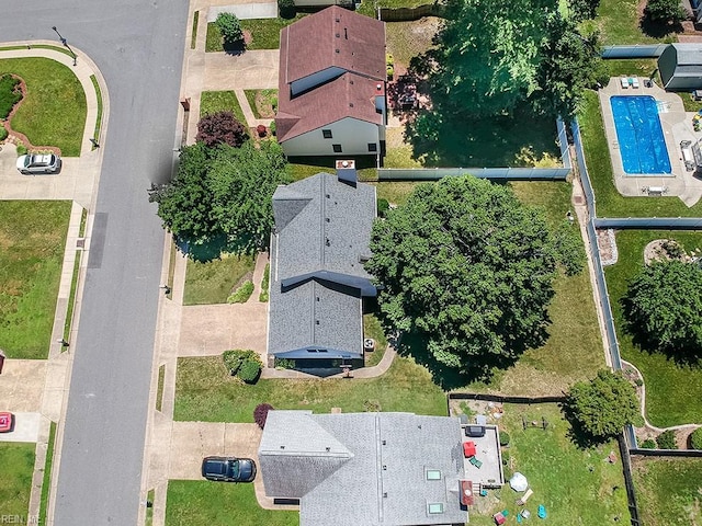 13 Fawn Cir, Hampton, VA 23666 - aerial view of a pool