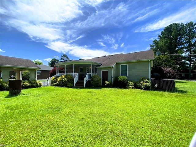 2016 Kilby Ln, Suffolk, VA 23434 - view of front of property featuring a porch