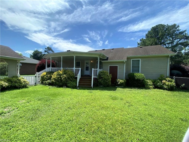 2016 Kilby Ln, Suffolk, VA 23434 - view of front facade featuring a porch