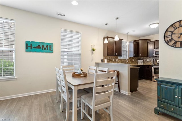 2816 Gavin Rd Unit 14, Chesapeake, VA 23323 - dining room featuring light wood-style floors