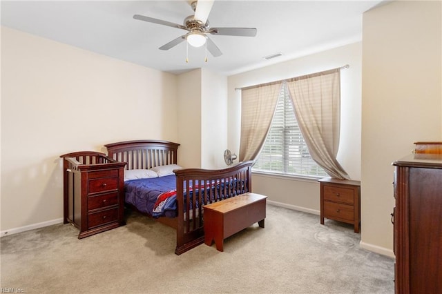 2816 Gavin Rd Unit 14, Chesapeake, VA 23323 - carpeted bedroom with baseboards and ceiling fan