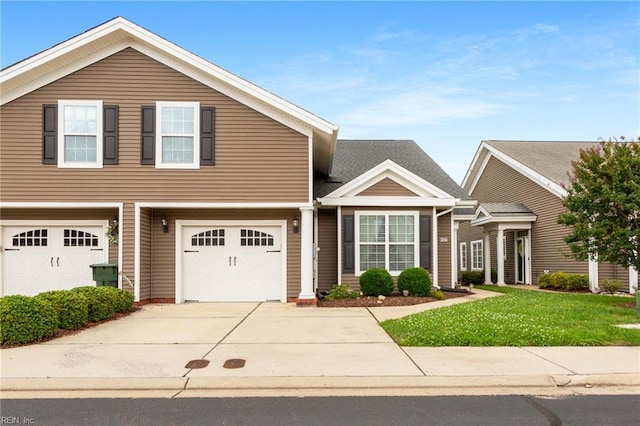 2816 Gavin Rd Unit 14, Chesapeake, VA 23323 - traditional-style house with a garage, driveway, and a front lawn