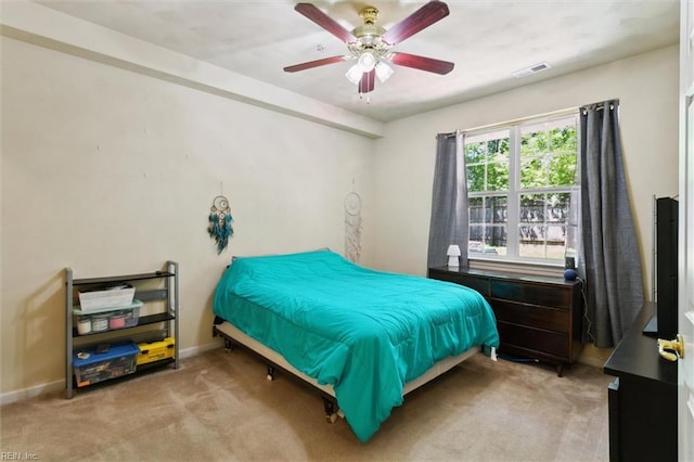 903 Rustads Cir, Williamsburg, VA 23188 - bedroom featuring carpet and a ceiling fan