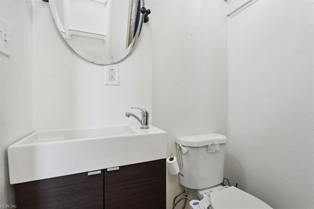 1145 24th St, Newport News, VA 23607 - half bathroom with toilet and vanity