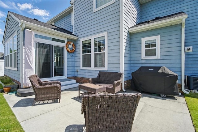 2137 Bellflower Way, Chesapeake, VA 23323 - view of patio / terrace with a grill and an outdoor hangout area