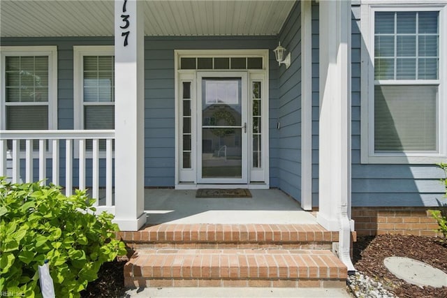 2137 Bellflower Way, Chesapeake, VA 23323 - property entrance featuring a porch