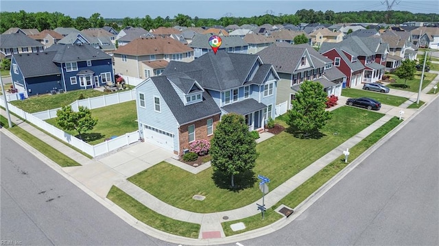 2137 Bellflower Way, Chesapeake, VA 23323 - aerial perspective of suburban area