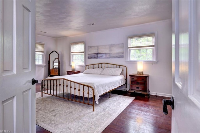 112 Archer Rd, Newport News, VA 23606 - bedroom featuring dark wood-style flooring and baseboards
